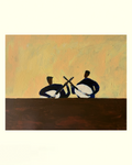 A table at the casa - Original painting