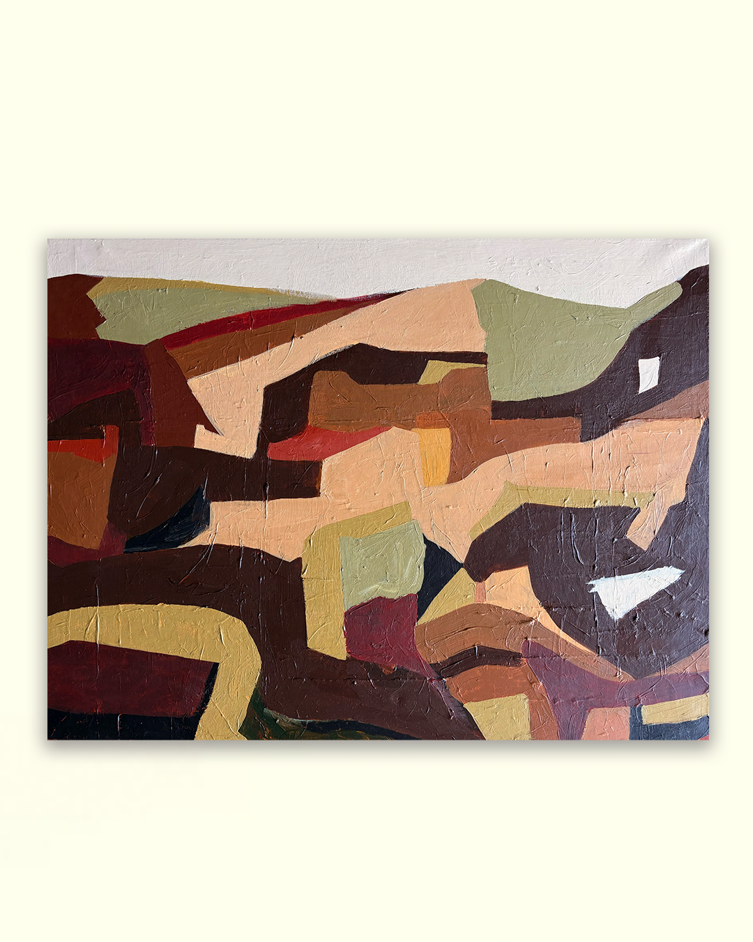All roads lead to Laurel Canyon - Original painting