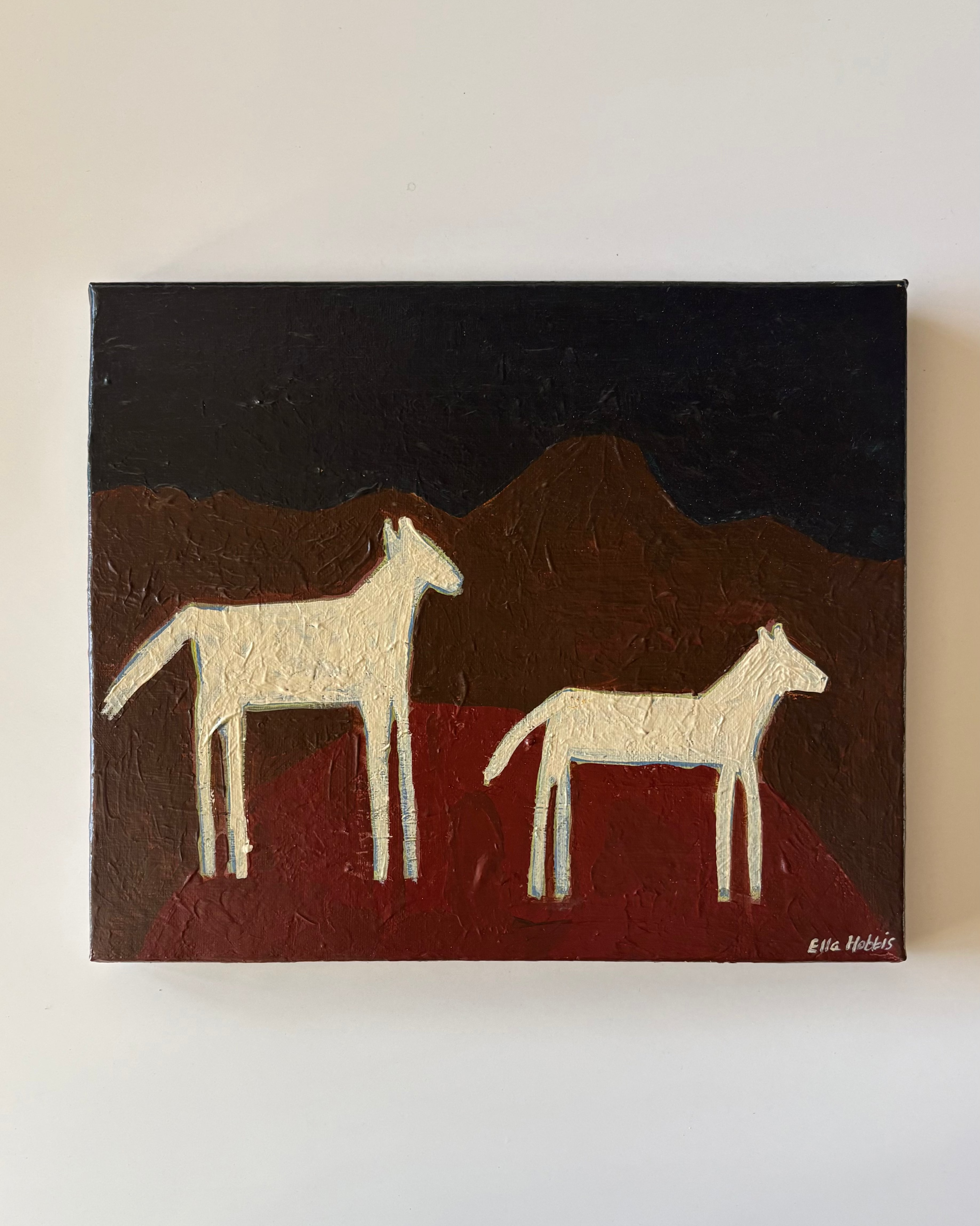 'Biding Time' original painting