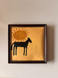Sunny side of the street - Framed painting