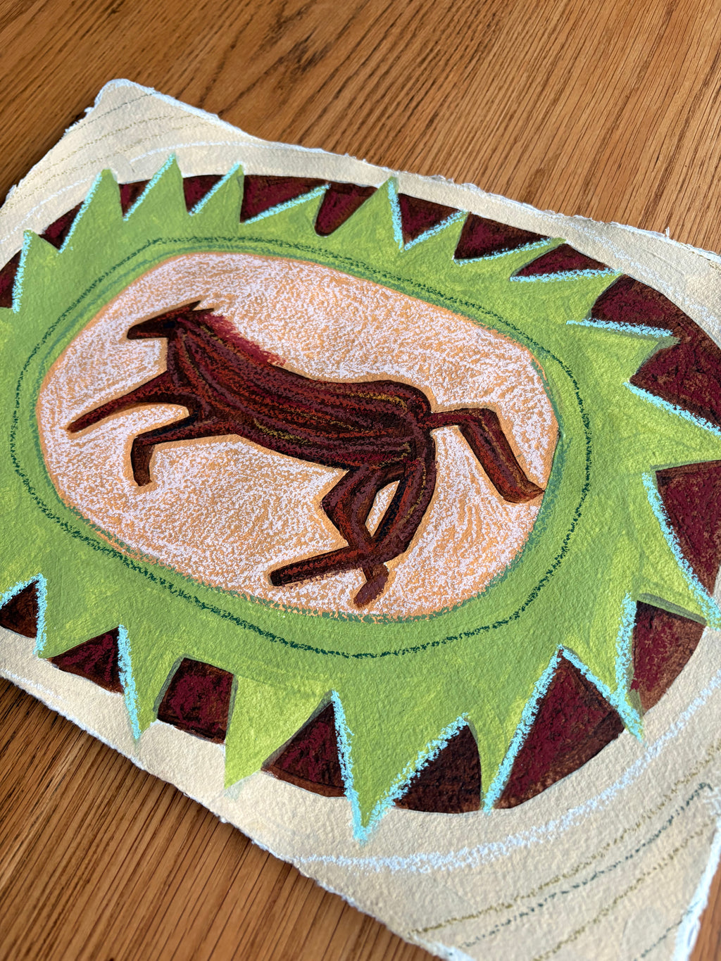 Sun Stallion - Original Artwork