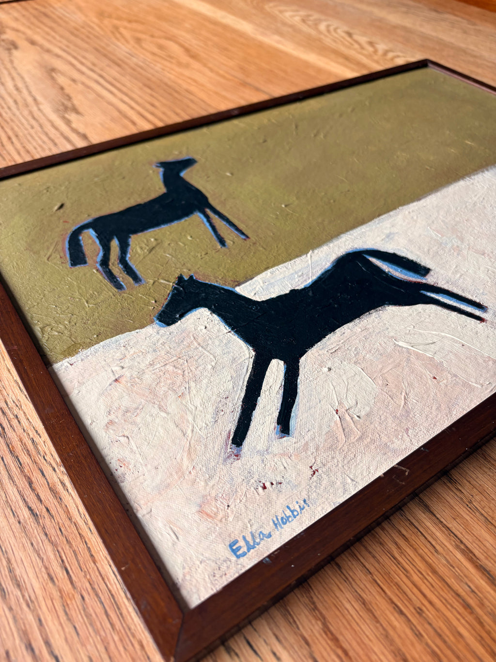 Year of the Horse - Framed painting