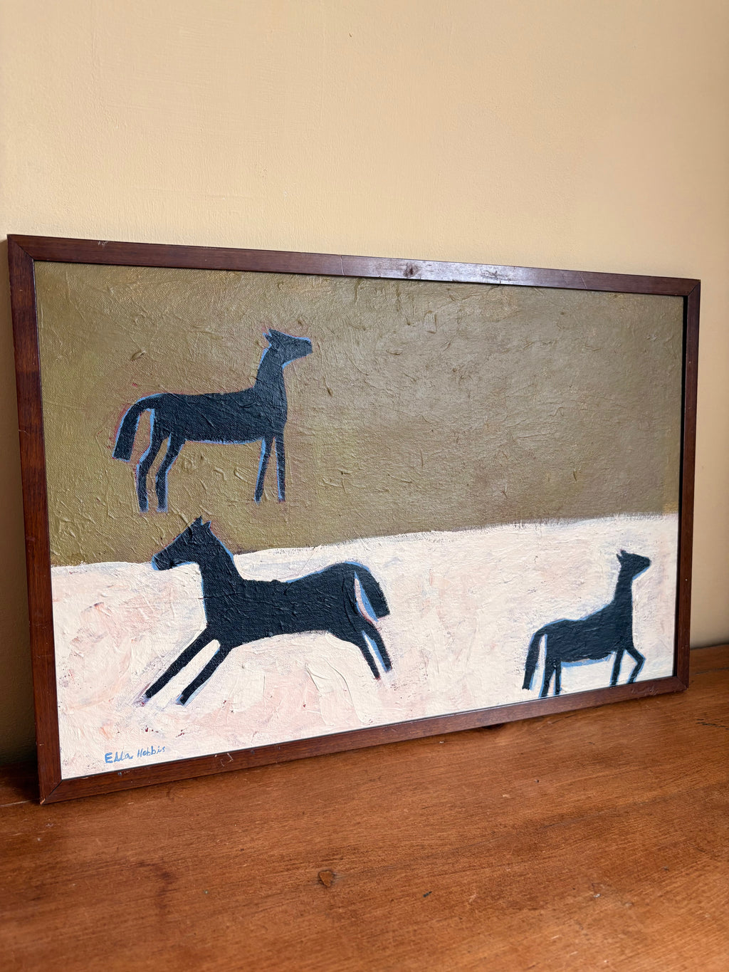 Year of the Horse - Framed painting
