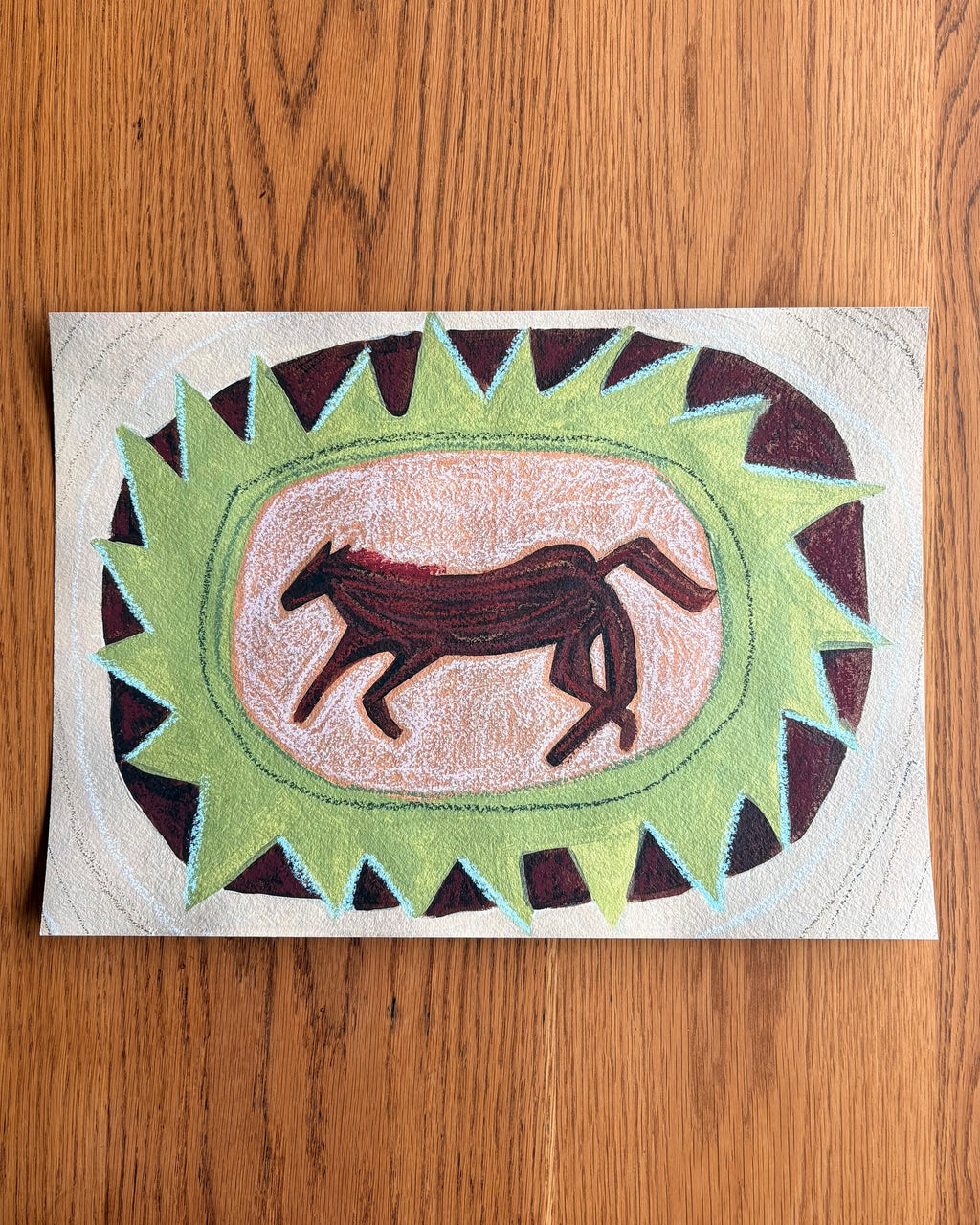 Sun Stallion Print