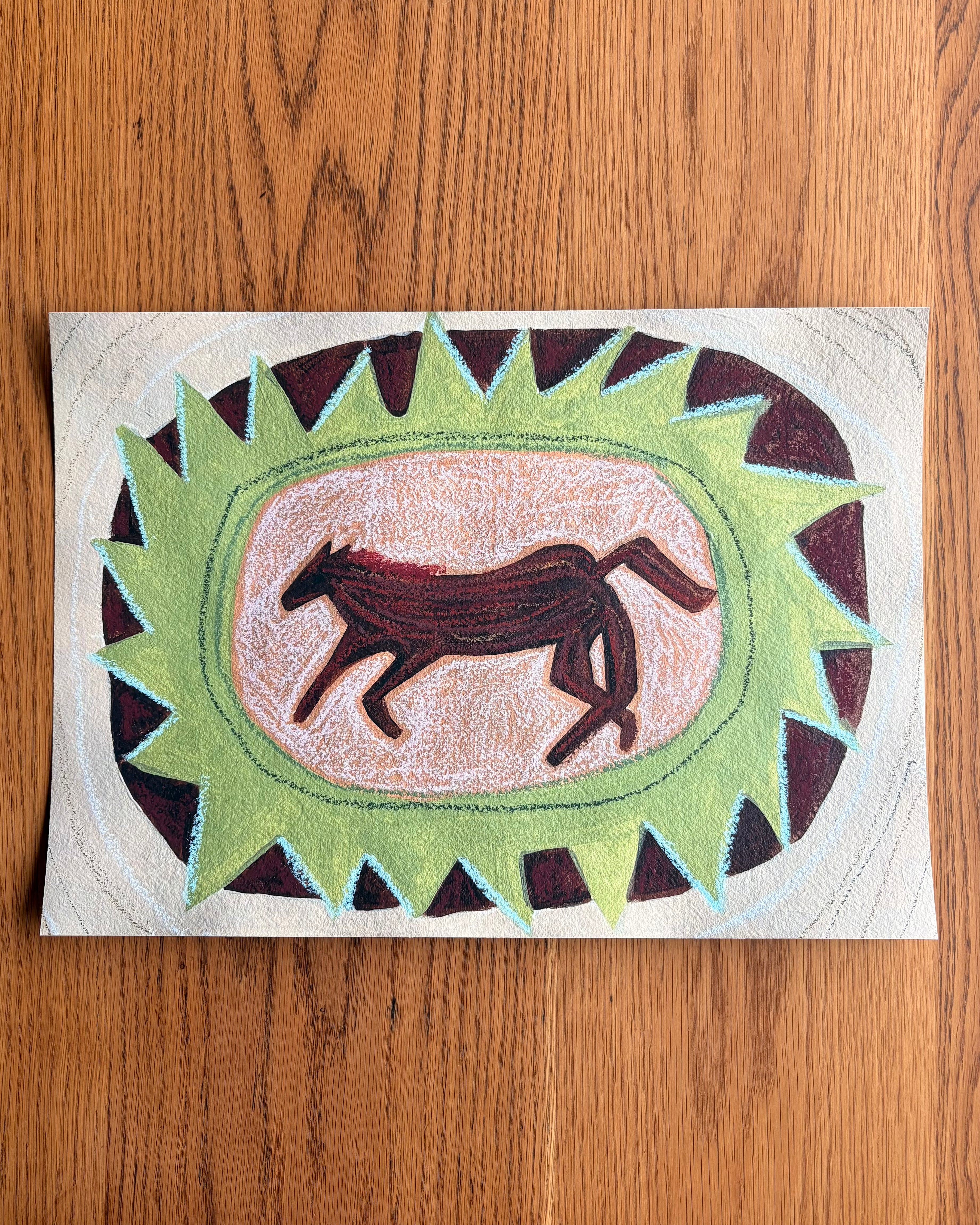 Sun Stallion Print