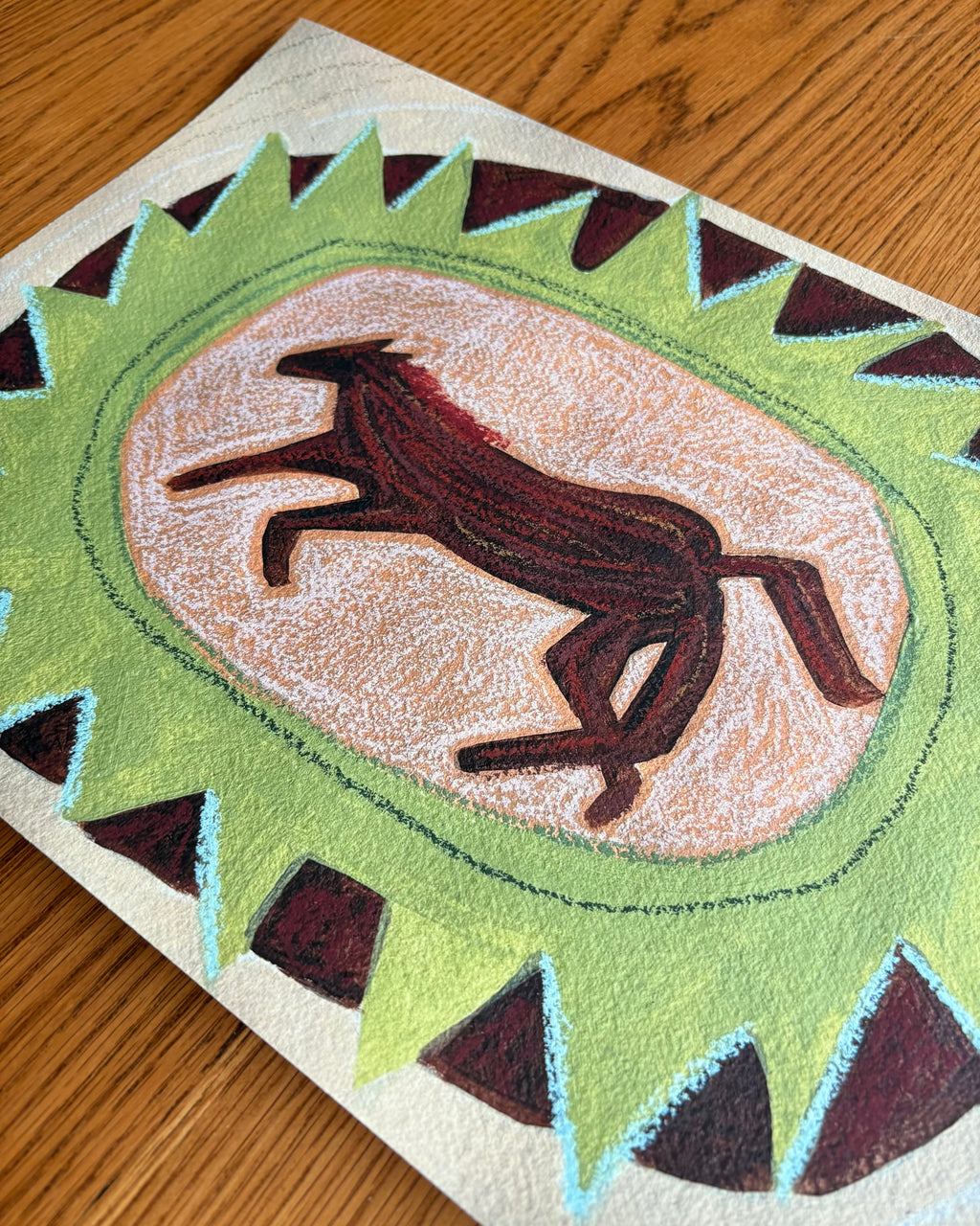 Sun Stallion Print
