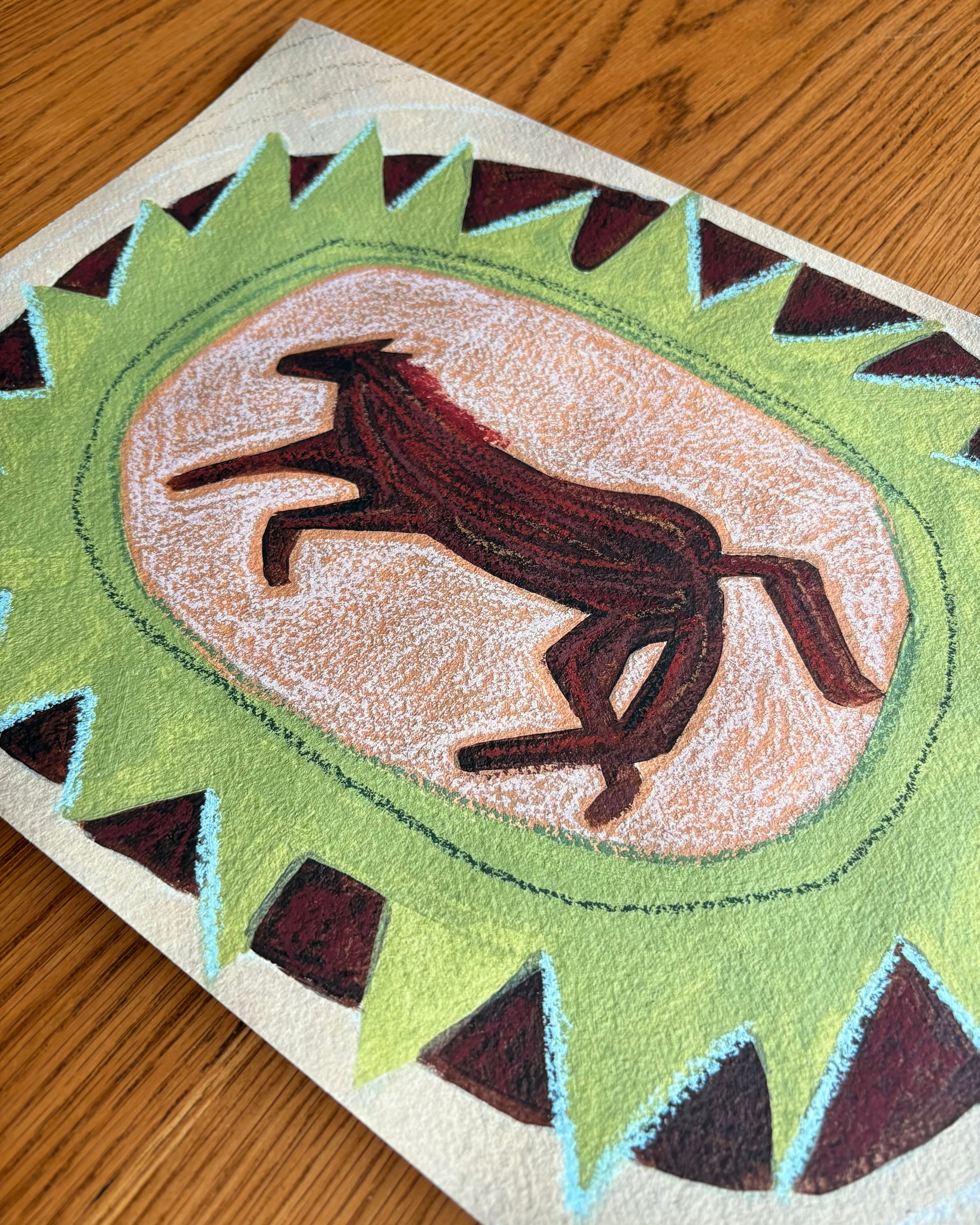 Sun Stallion Print