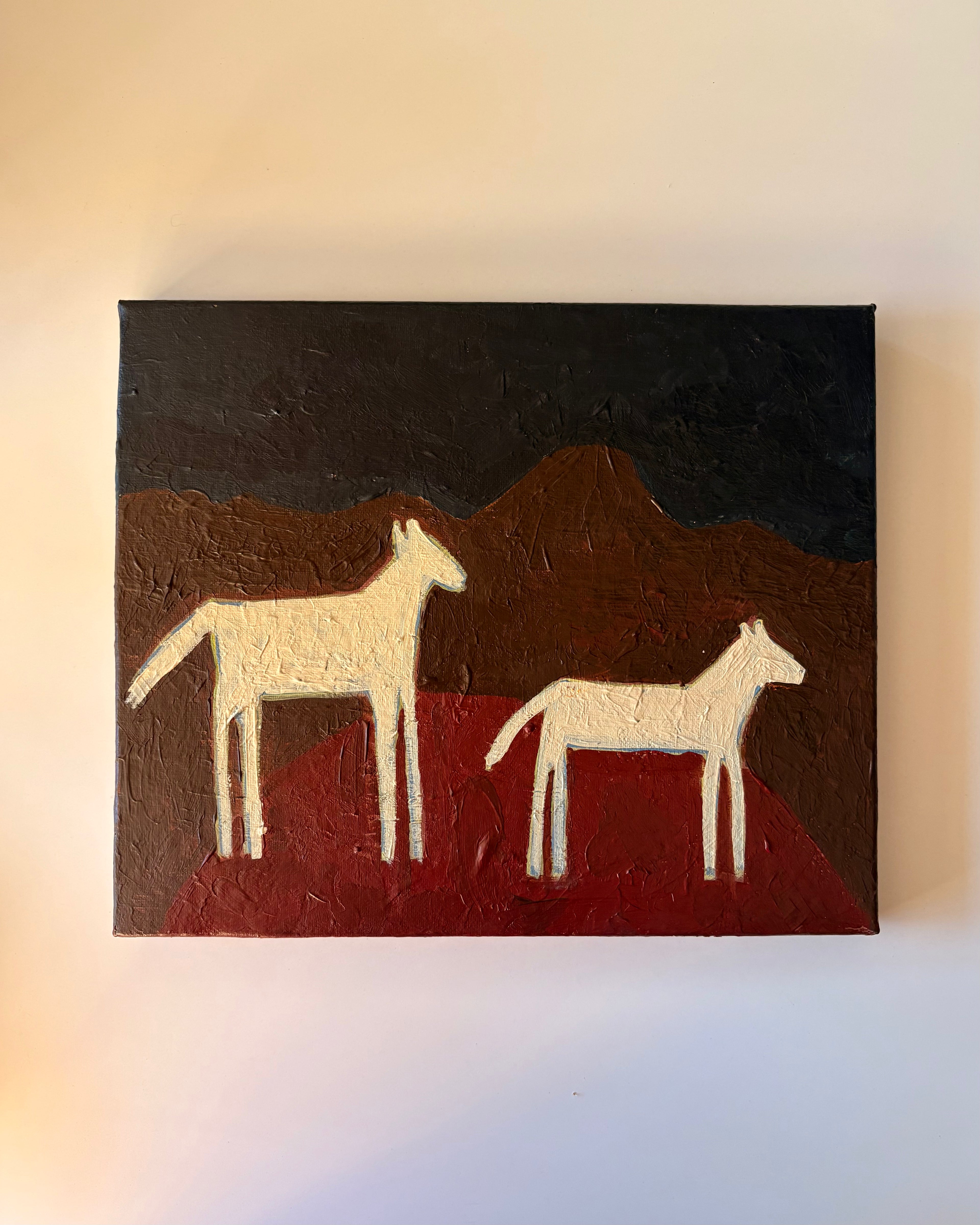 'Biding Time' original painting