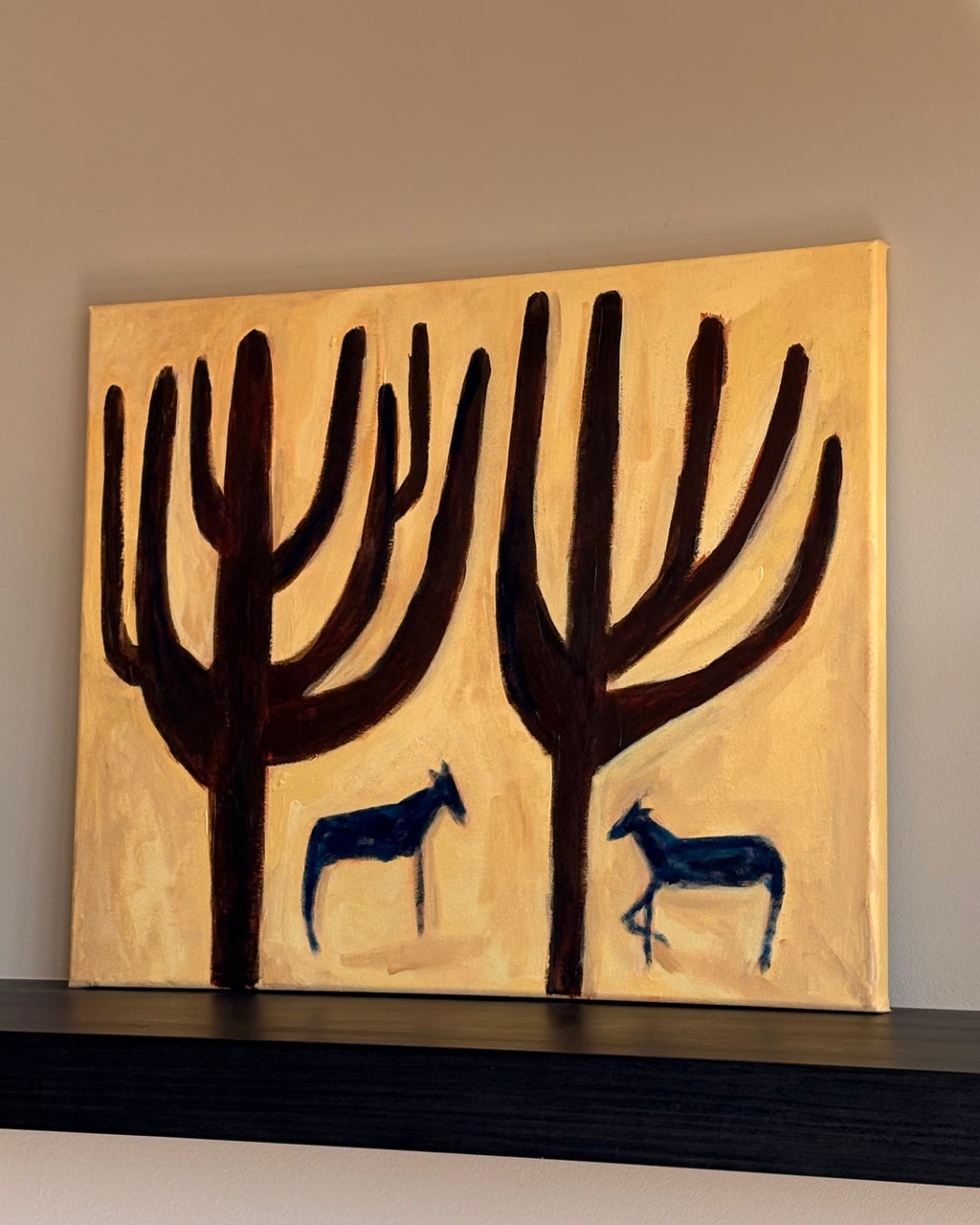 'You'll find us in the Great Unknown' original painting