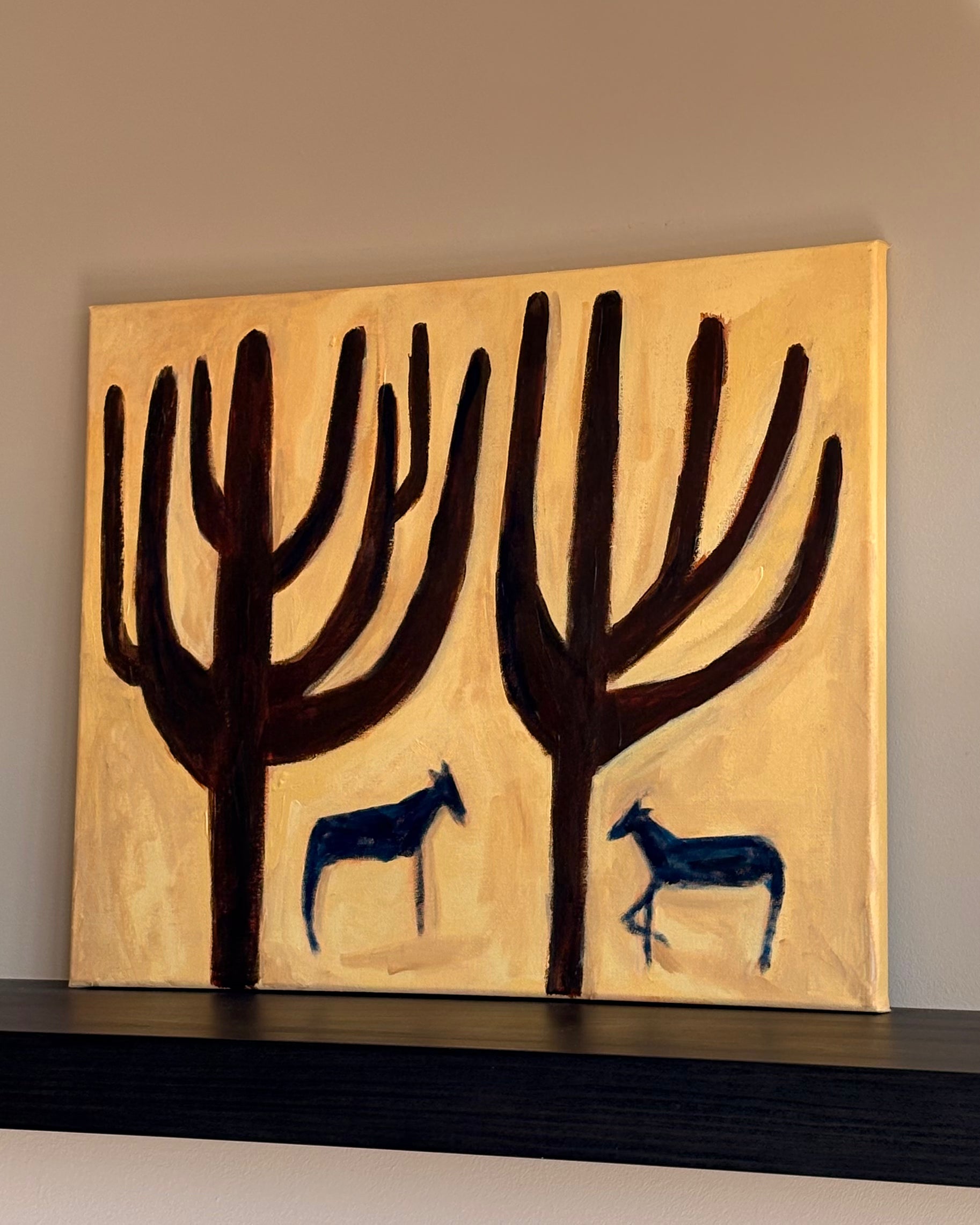 'You'll find us in the Great Unknown' original painting