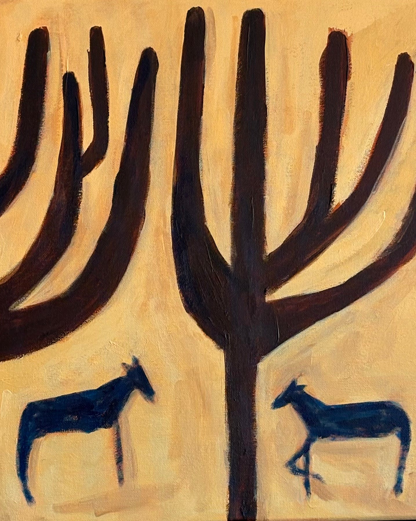 'You'll find us in the Great Unknown' original painting
