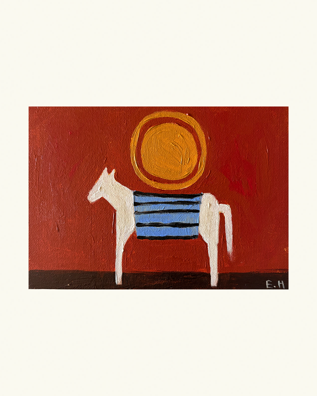 Circling the same sun - Original painting